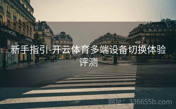 新手指引-开云体育多端设备切换体验评测